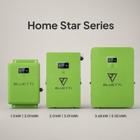 Système de stockage d'énergie domestique hors réseau BLUETTI Home Star 2 3 5, 2 kWh, 3 kWh, 5 kWh, batterie solaire Lifepo4 de secours