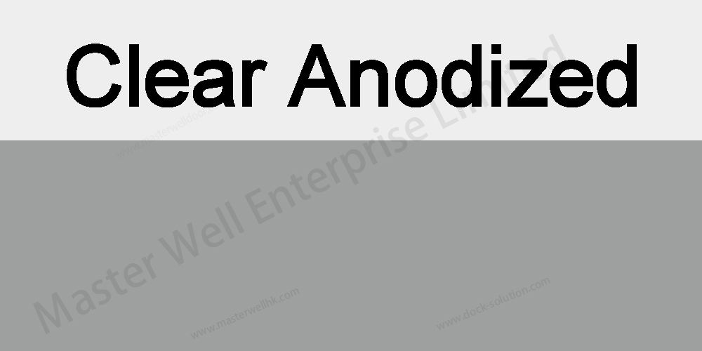 Clear Anodized