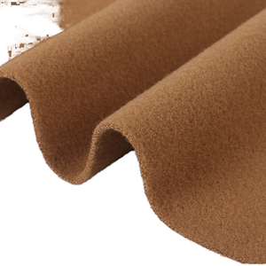 100% Wool Woven Double Faced Windproof Heavyweight <b>Velvet</b> Fabric 550gsm Plain Dyed 58/60" Width Boys Girls Garments <b>Jackets</b> - Product Image 1