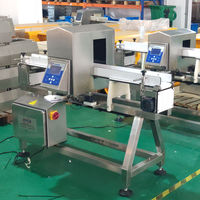 Detector de Metales de Alta Sensibilidad Tipo Cinta Transportadora para Botellas de Vidrio/PET, Línea de Producción de Alimentos y Bebidas