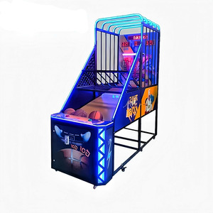 Macchina da Gioco Arcade Elettronica Mini Basket con Slot per Monete, Telaio in Metallo, Interfaccia in Inglese per 1 Giocatore, Uso Interno - Product Image 6