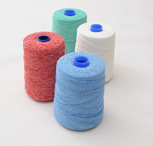 Fil à coudre certifié en polyester et élasthanne teint, double enveloppe, filé à la main, ISO 9001, OEKO-TEX pour l'habillement - Product Image 6