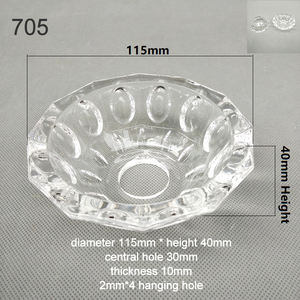 Plafonnier composé de pièces lumineuses, style bohème <span class=keywords><strong>en</strong></span> <span class=keywords><strong>verre</strong></span>, haute qualité, luminaire décoratif d'intérieur - Product Image 5