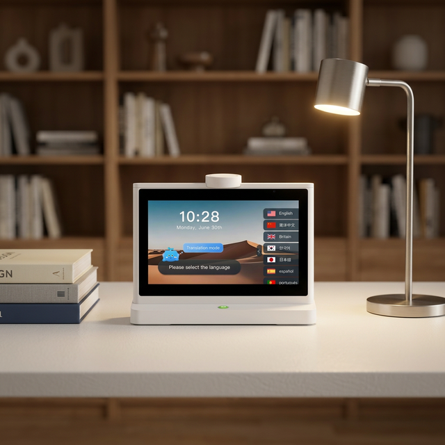 Digital Screen Electronic Translator Smart Portable Voice Touch Screen 100-Language Instant Real Time AI Translation