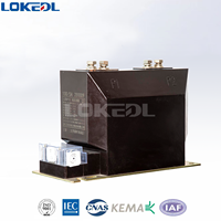 Transformateur de courant sec intérieur 11 kV, rapport 15~500/5A, classe de précision 0.5, faible charge 10 VA, petite taille