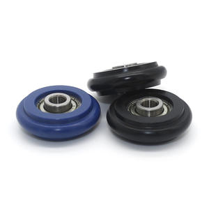 Rodamientos de Anillo Tórico Recubiertos de Plástico para Equipos Automatizados, Muebles y Materiales de Construcción, Rodillos de Riel con Ranura en U para Módulos Deslizantes - Product Image 2