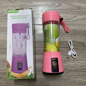 Electric Mini Bottle <b>Blender</b> Home Usb 6 Blades Fruit Juicer Cup Machine Rechargeable Wireless <b>Portable</b> <b>Blenders</b> - Product Image 4
