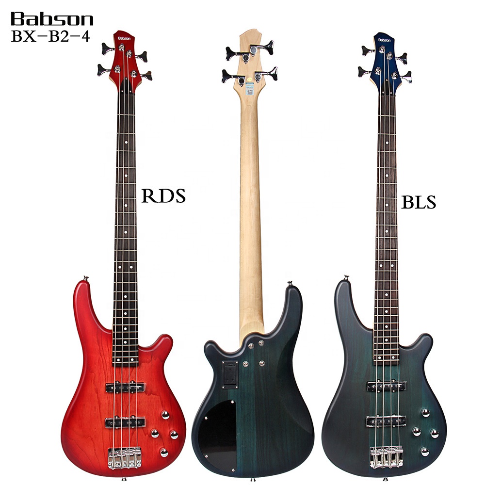 BX-B2-4 Electric Bass Guitar - 5 Strings, Maple Neck