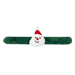 Bracelet claquant en peluche de Noël, idéal pour les fêtes, cadeau festif, décoration de poignet, cadeau de Noël, remplissage de chaussette, vente en gros - Product Image 5