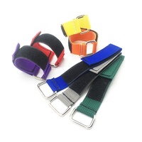 Sangle de force de taille personnalisée, attaches de câble, ceinture réglable et réutilisable, sangle avec boucle et crochet