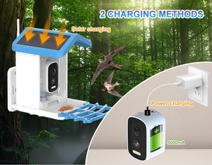 Mangeoire à oiseaux intelligente avec caméra en direct pour les amateurs d'oiseaux automatiquement chargée - Product Image 6