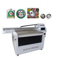Máquina de impresión Uv de inyección de tinta de gran venta, impresora plana UV Epson de gran formato, impresora UV integrada de lujo personalizada multifunción