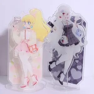 Logo Led acrilico personalizzato di alta qualità Standee portachiavi in acrilico Standee figure Anime Standee in acrilico