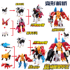 Super Bestia King Kong 2, Robot Transformable con Armadura de Estrella, Juego de Juguetes Educativos para Niños de 3 a 6 Años, Modelo con Forma de Animal - Product Image 4