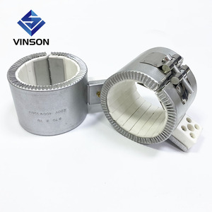 Élément de <span class=keywords><strong>chauffage</strong></span> par extrudeuse électrique industrielle en céramique, appareil chauffant, par injection, pour machines de moulage, 220V, 350W, 1 pièce - Product Image 4