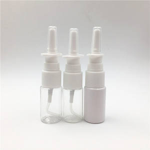 Botella de Spray Nasal Transparente de PET de 10 ml con Pulverizador y Atomizador Nasal Blanco 18/410 - Product Image 4