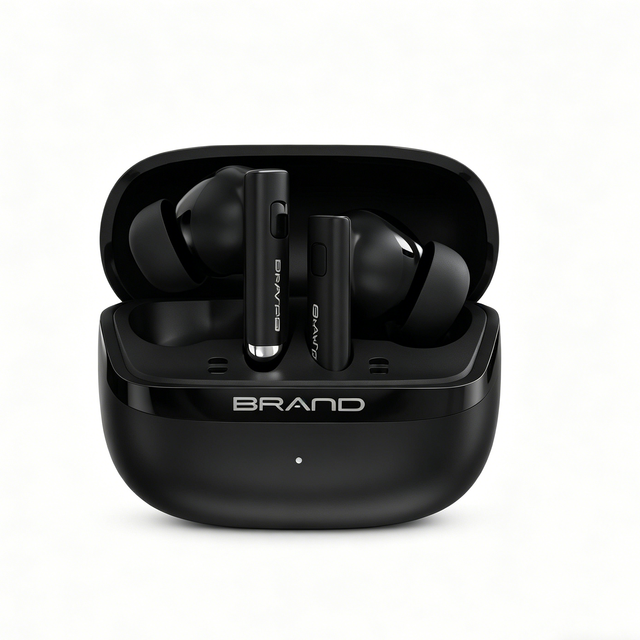 Wireless Bluetooth Earbuds with Digital Display, TWS Earphones Waterproof 300mAh Charging Case Stereo Sound Touch Control