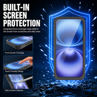 Étui de téléphone étanche et antichoc IP68 pour iPhone 18 Pro Max, protection intégrale sous-marine à 360°, support de logo personnalisé, vente en gros