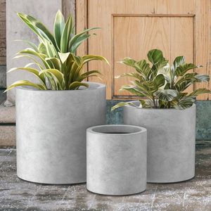 Lightweight GFRC Concrete Plant Pot Frost Resistant Waterproof Cement <b>Planter</b> <b>Box</b> For Garden Patio Landscape B2B Supplier - Product Image 1