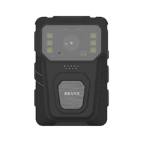 Caméra corporelle 1080P avec capteur CMOS, grand angle 140°, vision nocturne, étanche et anti-poussière, batterie 2600 mAh pour utilisation portable