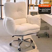 Chaise de bureau ergonomique à dossier haut : design de canapé inclinable pour un confort de position assise toute la journée