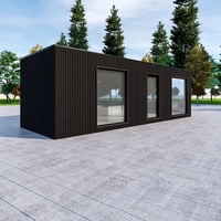 Conteneur habitable à plancher plat de 20, 30 et 40 pieds, maison préfabriquée de luxe 3*9*2.8m, bureau, chambre à coucher, prix abordable, Malaisie