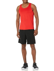 Logo personnalisé sans manches Fitness débardeur Vets rouges vêtements de sport pour les entraînements d'été vêtements d'entraînement de course à pied - Product Image 4