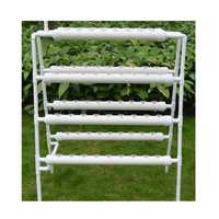 Système hydroponique NFT pour jardin domestique avec tubes en PVC, support de culture vertical pour plantes d'intérieur