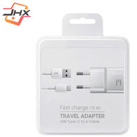 Adaptor Daya Bepergian, Pengisi Daya Cepat 9V 2A dengan Kabel Data Mikro Usb untuk Samsung S6 S8 S9 Note4 S10