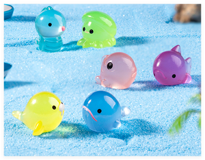 Bombe da Bagno per Bambini a Forma di <span class=keywords><strong>Animali</strong></span> Marini: Stelle Marine, Squali, Conchiglie, Coralli, Anatre in Resina Luminosa - Product Image 4