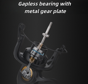 Sneda รอกตกปลาแบบหมุนเหวี่ยงยาวสำหรับลากสกรูน้ำเค็มแบบไม่มีช่องว่างรอกตกปลาทำจากโลหะทั้งตัว - Product Image 6