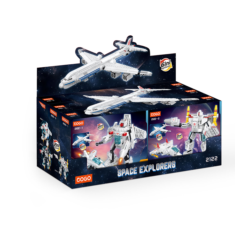 building block airplane sets