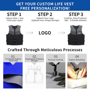 <span class=keywords><strong>Gilet</strong></span> de Sauvetage Personnalisé en Néoprène pour Adultes Hommes Femmes Sports Nautiques Bateau Pêche <span class=keywords><strong>Mer</strong></span> Wakeboard Rafting Fournisseur Mousse EPE PVC - Product Image 3