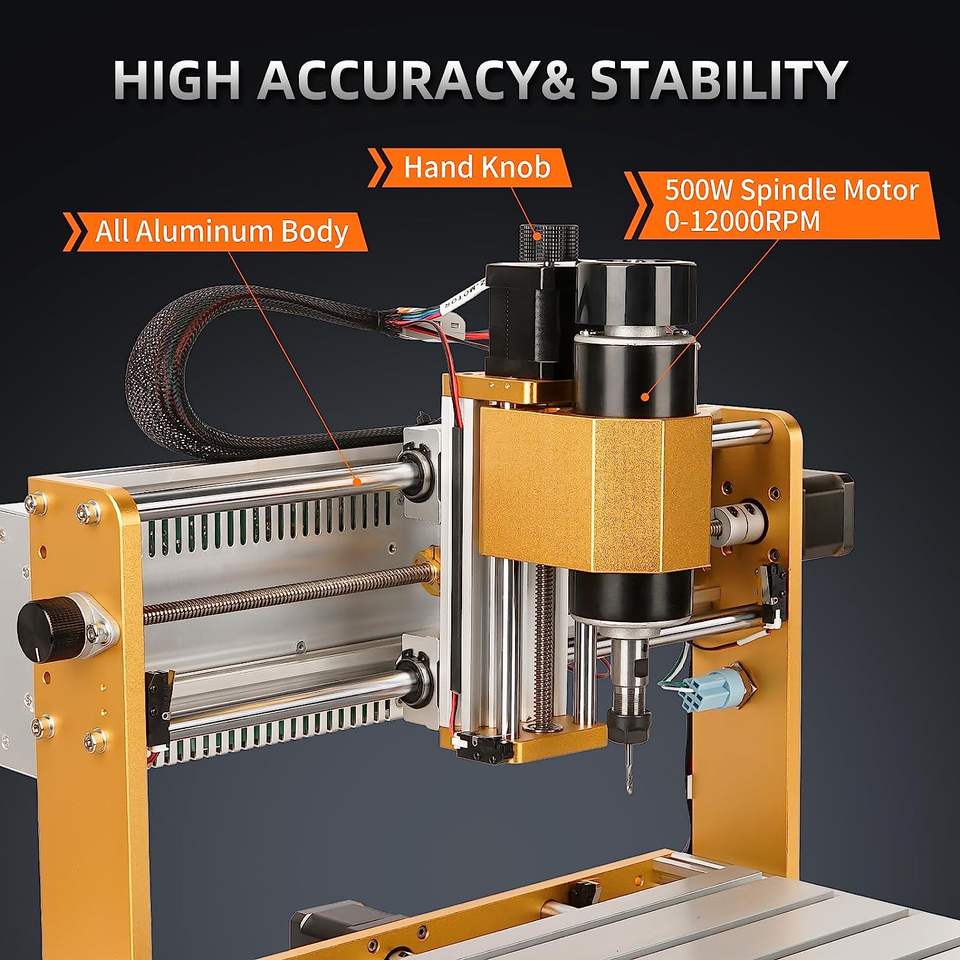 High-accuracy Desktop CNC Router - 3018PLUS 2.0 for Wood