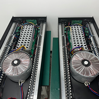 Yüksek kaliteli 4U 2-Channel 4800W profesyonel ses konserler için güç amplifikatörü inç Subwoofer için 8/4 18/21 Ohm aşamaları açık