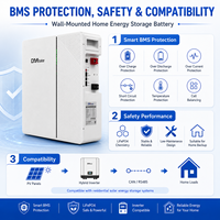 Batteries lithium-ion DAH 10 kWh, pack 300 Ah, 48 V, batterie solaire 48 V 100 Ah, 5 kVA, 200 Ah, 100 Ah, 5 kWh, 10 kWh