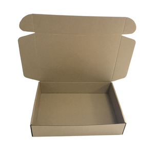 Boîte d'emballage en carton ondulé avec Logo imprimé, emballage pliable et écologique - Product Image 3