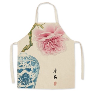 Fashion High Quality Sleeveless Reusable Chinese Zodiac Animal <b>Apron</b> Custom Cotton <b>Apron</b> Yearly Theme Design <b>Work</b> <b>Apron</b> - Product Image 5