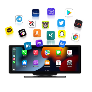 11.26 "h208d 4 gam GPS navigation không dây Carplay màn hình xách tay màn hình Xe DVR Dashcam xe màn hình Android Car DVD Player - Product Image 5