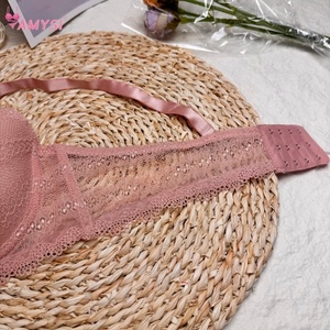 138# <span class=keywords><strong>Soutien</strong></span>-<span class=keywords><strong>Gorge</strong></span> d'Été Nouveau et Adorable de Style Sexy et Fin <span class=keywords><strong>pour</strong></span> Femmes Fortes, Couleur Unie, à Armature et Ajustable, Push-Up avec Nœud en Dentelle, Vente en <span class=keywords><strong>Gros</strong></span> - Product Image 5