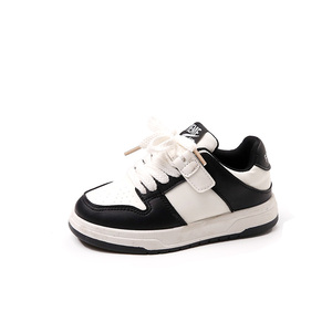 Zapatos para niñas en <span class=keywords><strong>la</strong></span> primavera y el otoño de 2025, nuevas zapatillas de deporte de cuero de hip-hop para niños, zapatos casuales antideslizantes para niños. - Product Image 6