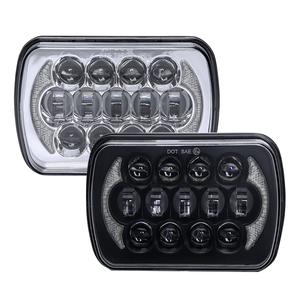 Faro LED LOYO de 7 pulgadas cuadrado, luz de conducción de haz alto y bajo, para Jeep Cherokee - Product Image 6