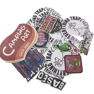 Tùy chỉnh công ty thiết kế Vinyl Sticker Logo PVC chất liệu cá nhân không thấm nước dính nhãn keo chết cắt Sticker - Product Image 5