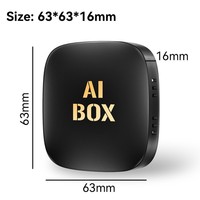Caraibox MTK Android TV Box lintas batas dengan YouTube dan Netflix, penyimpanan 64GB, RAM 4GB, CarPlay berkabel-ke-nirkabel, Shenzhen