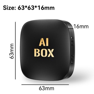 Boîtier TV Android Caraibox transfrontalier avec <span class=keywords><strong>YouTube</strong></span> et Netflix, 64 Go de stockage, 4 Go de RAM, CarPlay filaire et sans fil - Product Image 4