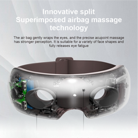 2025 Masseur Oculaire Intelligent Haute Technologie IA, Instrument de Beauté à Tête Roulante avec Lumière Rouge et Massage Vapeur pour les Yeux