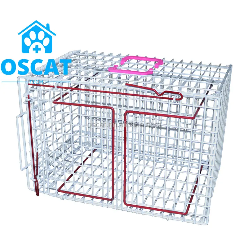 OSCAT Professional High Quality Prevent Cat Scratching and Biting Injection Cat Cages High Quality Veterinary Instrument