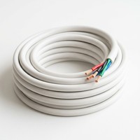 Câble de commande RVV flexible en cuivre isolé PVC, gaine PVC, 300V, 4 AWG, pour câblage électrique d'équipements