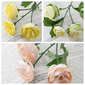 Fleurs artificielles CallaFloral, branche unique en tissu tressé, décoration intérieure, fleurs artificielles pour mariage - Product Image 3