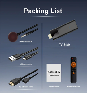 2024 nuovo arrivo Q6 Tv Stick Quad Core Allwinner H313 4K v Stick Dual Wifi Android Set Top Box Fire Tv Stick - Product Image 3